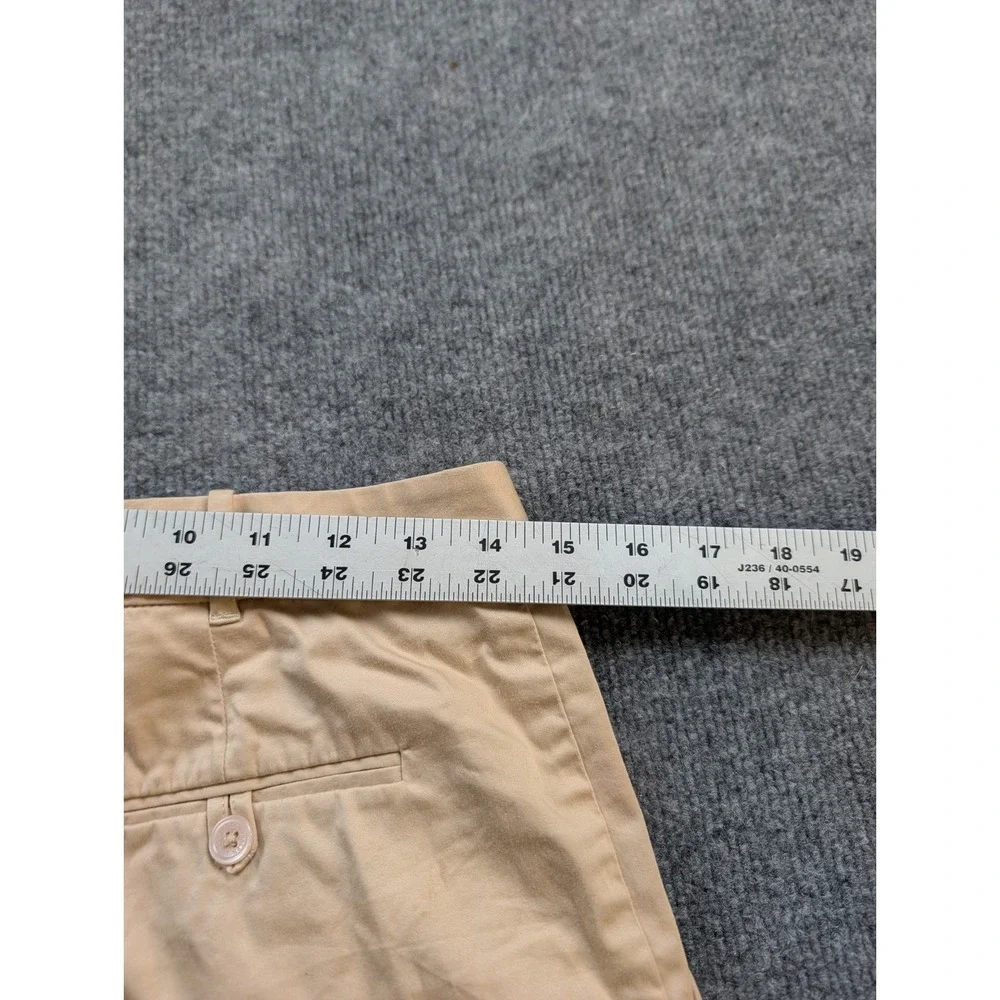 Ralph Lauren Golf Women's Size 8 Beige Chino Shorts Pony Logo Stretch Khaki